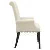 CoasterElevations 107283 Alana - Fabric Upholstered Arm Dining Chair - Beige
