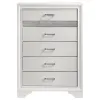 CoasterEveryday 205115 Miranda - 5-Drawer Bedroom Chest - White