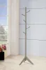 CoasterEveryday 900632 Devlin - 6 Hook Freestanding Wood Coat Rack Hat Hanger - Gray