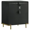 Coaster Fine Furniture 224332 Arini - 3-Drawer Nightstand - Black