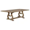 CoasterEssence 110291-S7 Brockway - 7 Piece Extension Leaf Dining Set - Barley Brown
