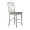 Liberty Furniture 334-B150224 Cumberland Creek - Slat Back Counter Chair - White