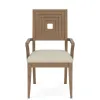 Riverside Furniture 73958 Riverside Furniture 73958 Cascade - Upholstered Wood Back Arm Chair (Set of 2) - Casual Mink