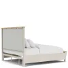 Riverside Furniture 79480-79481-79472 Riverside Furniture 79480-79481-79472 Glenndale - King Panel Bed - Aged White