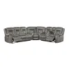 New Classic 20-2505G-3NPW New Classic 20-2505G-3NPW Morello - 3 Piece Manual Sofa/Loveseat/Wedge - Gray