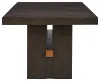 Ashley Furniture D984-45 Burkhaus - Rectangular Dining Room Extension Table - Dark Brown