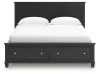 Ashley Furniture B687B20 Ashley Furniture B687B20 Lanolee - California King Panel Storage Bed - Black