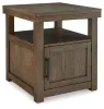 Ashley Furniture T738-3 Boardernest - Rectangular End Table - Brown