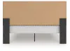 Ashley Furniture PCB3380B10 Ashley Furniture PCB3380B10 Zuraleus - King Upholstered Panel Platform Bed With Roll Slats - Black