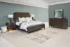 Pulaski Furniture P419-BR-K1 Modern Mosaic - Queen Panel Bed - Brown