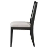 Coaster Fine Furniture 121222 Elodie - Wood Dining Side Chair (Set of 2) - Gray And Black