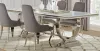 CoasterElevations 108811 Antoine - Rectangular Glass Top Dining Table - White