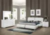 CoasterEssence 300345KE-S4L Jeremaine - 4 Piece Eastern King Bedroom Set - White