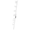 Coaster Fine Furniture 969558 Zayan - Floor LED Lighting White Gloss - Mirror