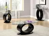 Furniture of America CM4825BK-C Lodia - Coffee Table - Black