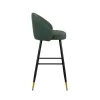 New Classic SAF199-BS-FGR New Classic SAF199-BS-FGR Oliver - Vegan Leather Bar Chair (Set of 2) - Green