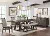 Intercon HR-CH-5921B-RCV-RTA Hearst - Dining Bench - Reclaimed Chevron