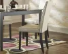 Ashley Furniture D250-01 Kimonte - Dining UPH Side Chair (Set of 2) - Ivory