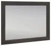 Ashley Furniture PCB3370-36 Fraluna - Bedroom Mirror - Charcoal