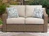 Ashley Furniture PCP790-835 Laguna Heights - Loveseat With Cushion - Beige