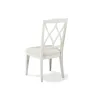 Riverside Furniture 59397 Myra - Back Upholstered Side Chair (Set of 2) - Paperwhite