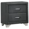 CoasterEveryday 223381KE-S5 Melody - 5 Piece Eastern King Bedroom Set - Gray
