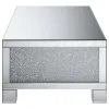 CoasterElevations 722498 Gillian - Rectangular Mirrored Acrylic Coffee Table - Silver