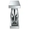 CoasterElevations 722519 Amalia - Mirrored Acrylic Entryway Sofa Console Table - Silver
