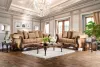 Furniture of America SM6407-SF Nicanor - Sofa - Tan / Gold