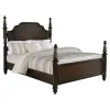 Coaster Fine Furniture 223631Q Andover - Four Poster Queen Bed - Dark Oak