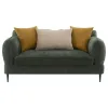 Coaster Fine Furniture 509132 Jade - Chenille Upholstered Modern Track Arm Loveseat - Green