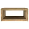 Coaster Fine Furniture 706838 Benton - Square Solid Mango Wood Coffee Table - Natural
