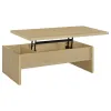 Coaster Fine Furniture 706348 Canoga - Engineered Wood Lift Top Coffee Table - Light Oak