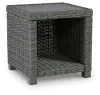Ashley Furniture P518-702 Elite Park - Square End Table - Gray