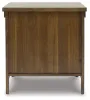 Ashley Furniture T731-3 Moriville - Rectangular End Table - Grayish Brown