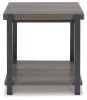 Ashley Furniture T393-13 Wilmaden - Occasional Table Set (Set of 3) - Gray / Black