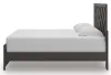 Ashley Furniture B3789B8 Ashley Furniture B3789B8 Prendonea - King Panel Bed - Charcoal