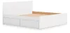 Ashley Furniture EB9630B20 Ashley Furniture EB9630B20 Onita - King Panel Platform Bed With Storage - White