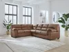 Ashley Furniture PC27704S4 Ashley Furniture PC27704S4 WillowBend - 3-Piece Sectional With LAF Sofa With Corner Wedge - Caramel