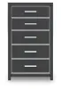 Ashley Furniture PCB3380-46 Ashley Furniture PCB3380-46 Zuraleus - Five Drawer Chest - Black