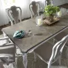 Liberty Furniture 244-DR-5RLS Magnolia Manor - 5 Piece Rectangular Table Set - Antique White