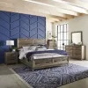Liberty Furniture 384-BR-KSBDMCN Liberty Furniture 384-BR-KSBDMCN Ridgecrest - 5 Piece Bedroom Set (King Storage Bed, Dresser & Mirror, Chest, Nightstand) - Cobblestone