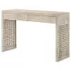 CoasterEssence 959543 Rickman - 2-Drawer Wood Entryway Console Table - White Washed