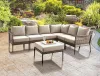 Furniture of America CM-OS2599-OT Aleisha - Patio Ottoman - Gray