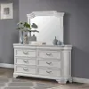 New Classic B493W-060 New Classic B493W-060 Lyndhurst - Landscape Mirror - Vintage White