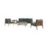 New Classic 60-G5587G-5S New Classic 60-G5587G-5S Ashton - 5 Piece Outdoor Set (Sofa & 2 Chairs & Coffee Table & End Table) - Moss