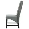 Coaster Fine Furniture 106389 Barrand - Upholstered Dining Side Chair (Set of 2) - Gray