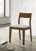 Coaster Fine Furniture 108922 Almonte - Dining Chair Upholstered Seat (Set of 2) - Dark Brown