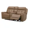 Liberty Furniture 7006SN-23P Liberty Furniture 7006SN-23P Carrington - Loveseat With Console P3 & ZG - York Sand