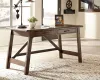 Ashley Furniture H675-44 Baldridge - Home Office Large Leg Desk - Rustic Brown